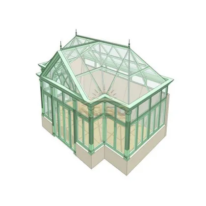 Glass Lean Aluminum Sunroom