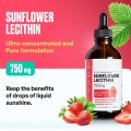 750mg Liquid Sunflower Lecithin Liquid Drops