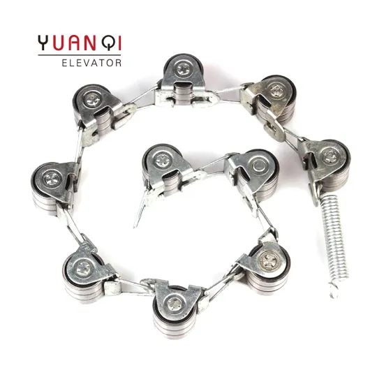 Slewing Chain Pulley Group for 17-Section Escalator with 56mm Pitch Drive Chain