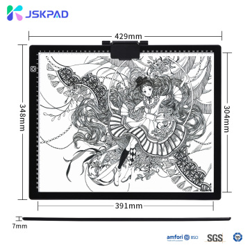 JSKPAD Dimmable Brightness Artists Light Box for Drawing