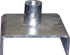 Adjustable Steel Scaffolding Base Plate For Ringlock Scaffoldings