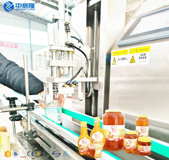 Automatic Bottle Filling Machinery: Peanut Butter, Chili Sauce, Hand Wash Gel, and Milk Dispenser