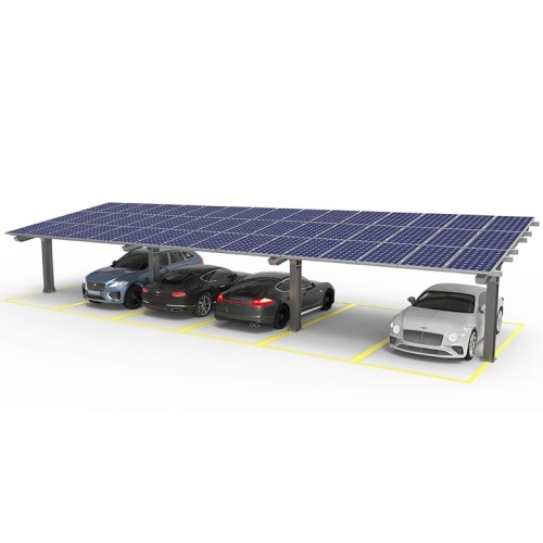 Solar-Powered Car Parking Carport System