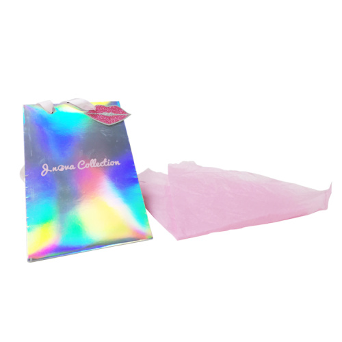 shiny hologram Paper bags cases