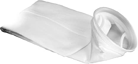 5 - 200 Micron Welded Polyester Felt Filter Bag Industrial Polypropylene Ring2