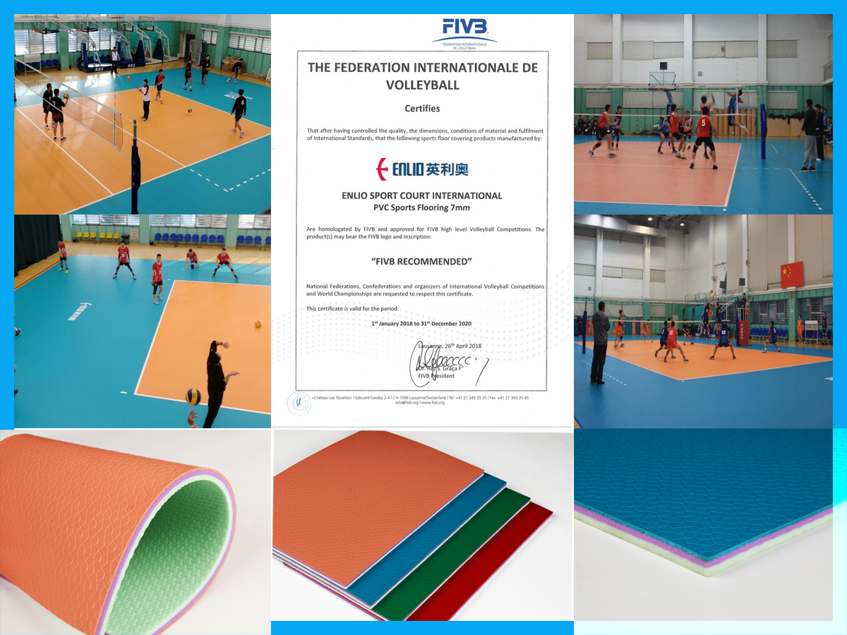 VOLLEYBALL COURT MAT FLOOR