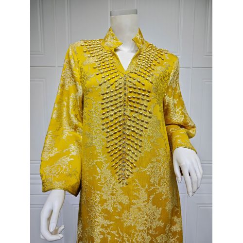 ژاکارد مجلل Jalabiya Abaya ویژه بانوان ماه رمضان