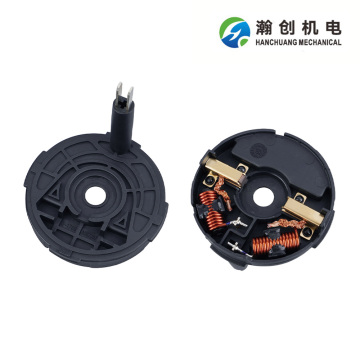 End cap assembly with esc motor chassis