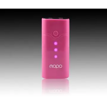 5200mAh 5V 1A external rechargeable battery pack   for iphone/mobile p