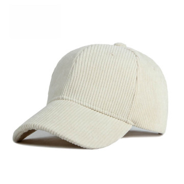 Custom Dad Hat Baseball Caps with Logo: Men's Corduroy Fabric Snapback Hat