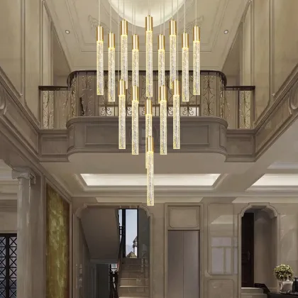 American Country Style Crystal Chandelier - Luxury Big Lighting