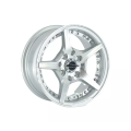 1536 15 Inch Inner Cut With Rivets Aluminum Alloy Wheel Rims For Passenger Cars