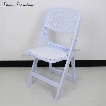 Wholesale PP Resin Garden Folding Chairs for Outdoor Wedding Events