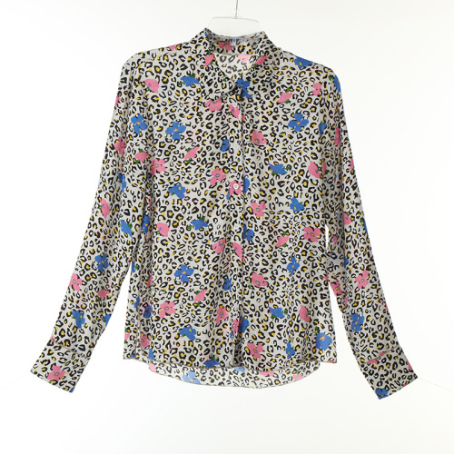 Print Viscose Koshivo Long Shirts