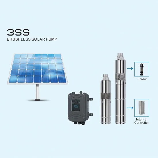 3 Inch Agriculture Irrigation Hybrid Submersible Solar Water Pump with Solar Panel