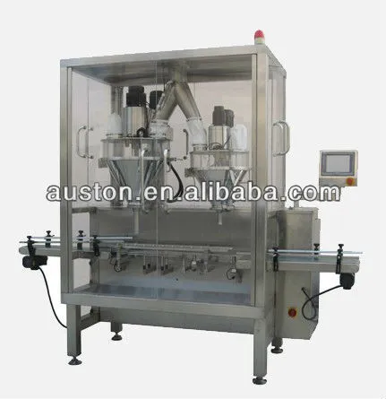 DCS-2B-320 mid speed powder filling machine