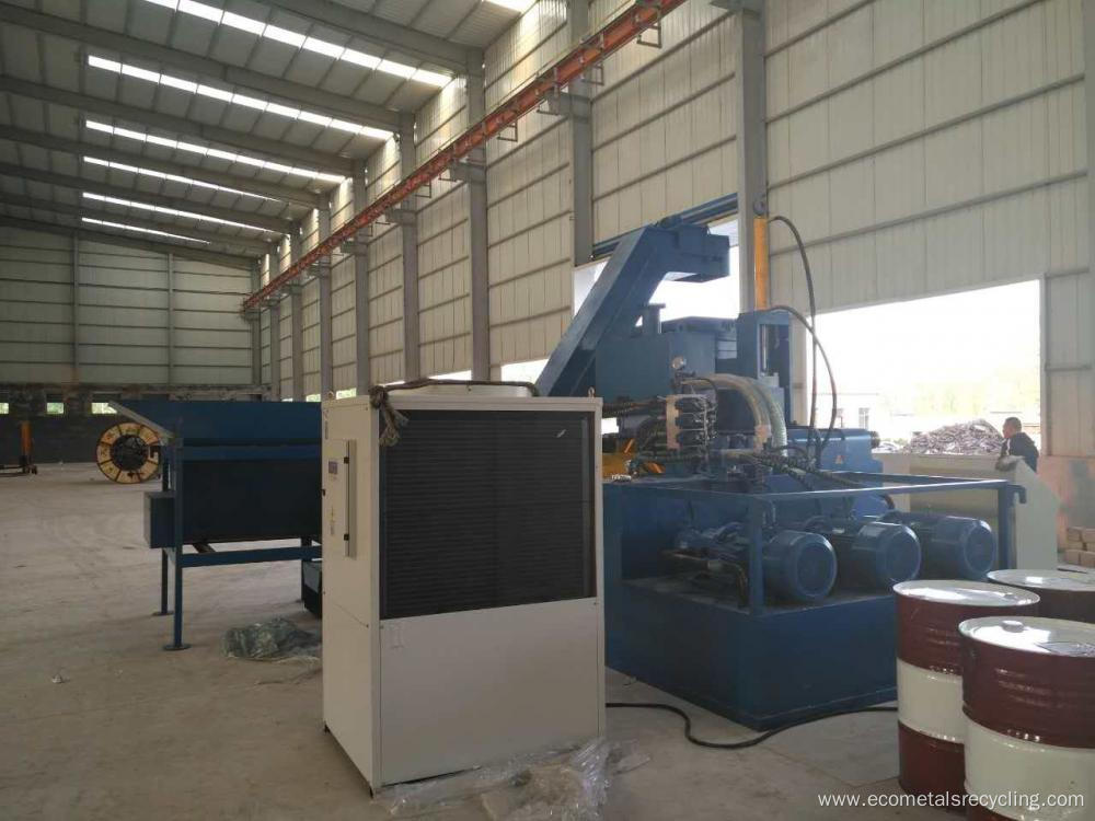 Automatic Steel Chips Briquetting Press Machine For Smelting