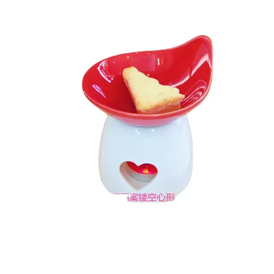 Handmade Ceramic Candle Warmer with Essential Oil Burner