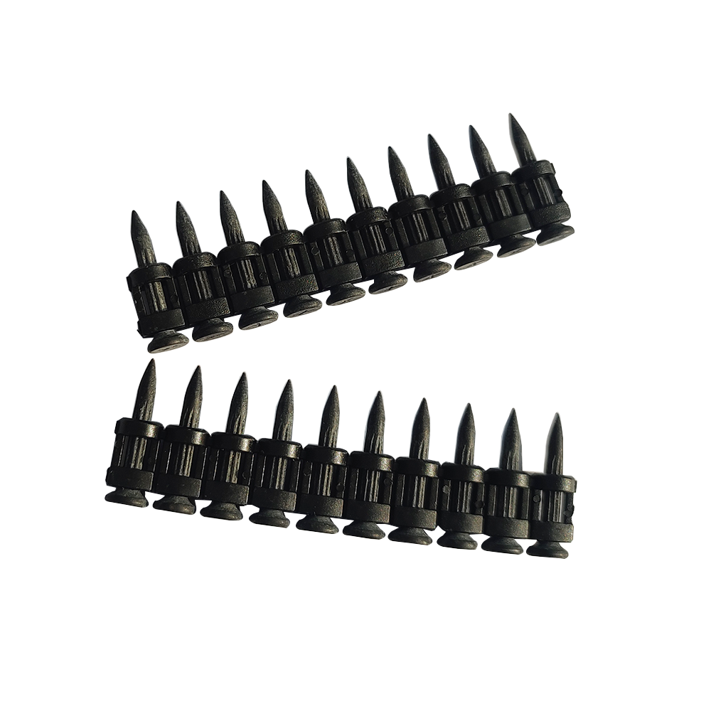 Black nail reinforcement gas nail