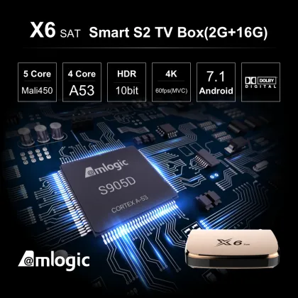 X6 Sat Android TV box