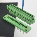 14 pin through wall mounting plug-in terminal block