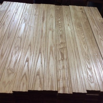 Natural Color Smooth UV Prefinished Russian Oak Ash Wood Flooring
