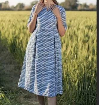 Casual Pure Cotton Dress