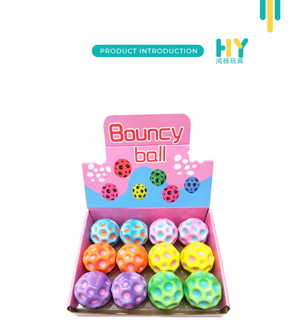 Pastel Hole Surface Kids Bounce Toys X