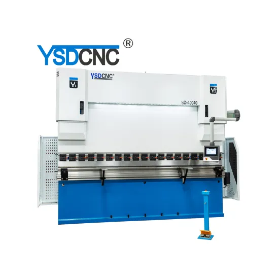 Hybrid 8axis Genius Plus 320t 4000mm CNC Press Brake with DELEM DA69T