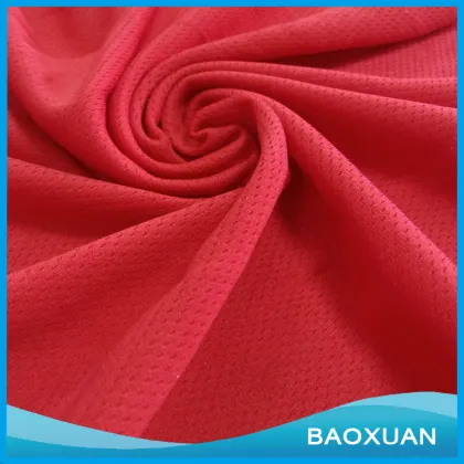 China supplier 100%polyester bird eyes suit fabric for T-shirt