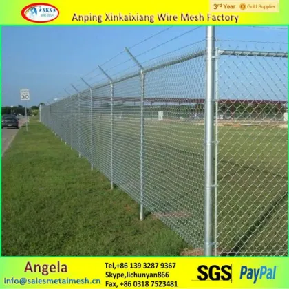 Chain link fence per sqm weight
