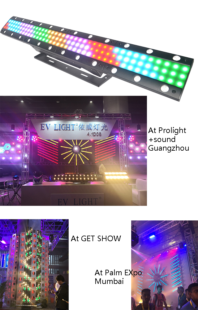 Art-Net + DMX Control Professional LED Bühneeffektlicht für Disco Bar Nachtclub