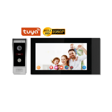 WiFi 7 Inch Touch Screen Two-Way Security Doorbell Kit: Villa Outdoor Wired Video Door Phone