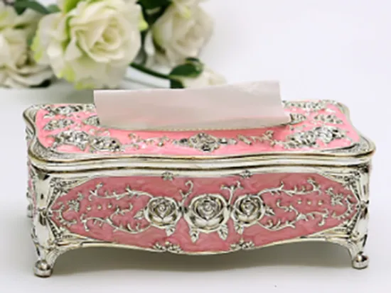 Storage Living Room Plastic Tissue Box