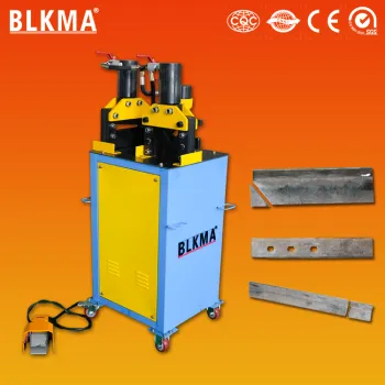 Hot Sale Portable Hydraulic Electric Angle Cutting and Punching Machine