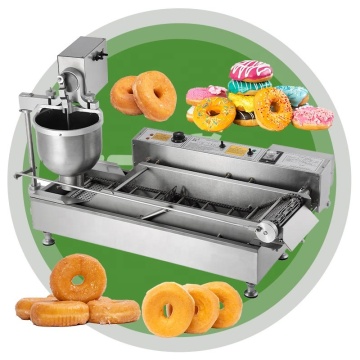 Vollautomatischer Donut-Roboter: mittelgroßer Hefemittel-Basis-Donut-Hersteller mit Cutter
