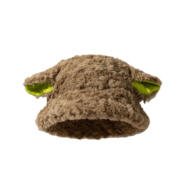 Cute Fluffy Sheep Bucket Hat for Warmth in Autumn and Winter