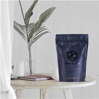 plastic Biodegradable coffee bag with clear window