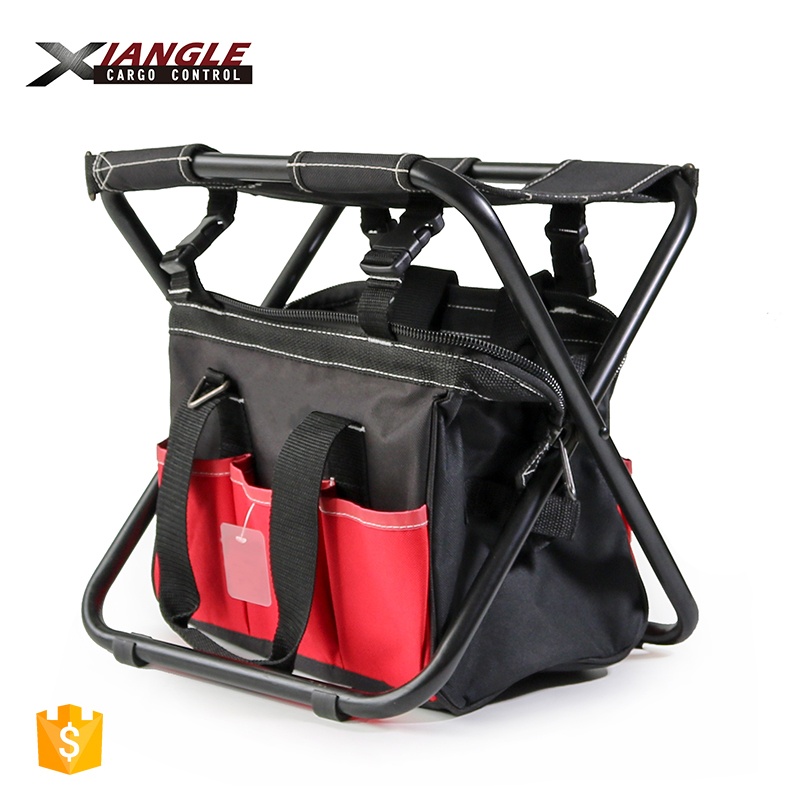 Garden Stool Open Tote Car Work Nylon Heavy Duty Pouch Hand Folding Chair Tool Bag For Plumbers2