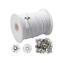 Соевая воскная асноўная папера шчыльна сплеценай свечкай кнот