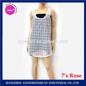 2016 fashion summer short sleeve lace sexy mini women dress