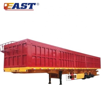 40ft Van Container Semi Trailer - EAST 3 Axle Box Van Type for Bulk Cargo