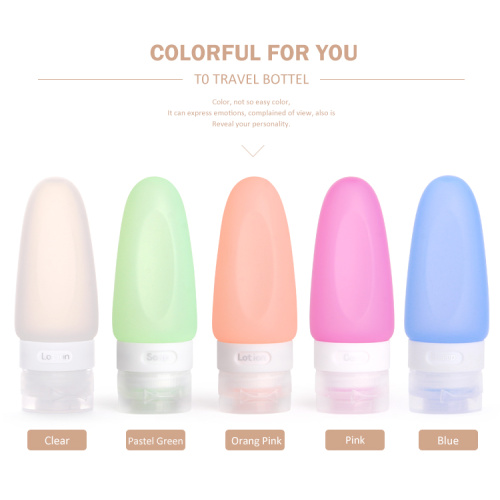 Silicone Carry on Shampoo Travel Bottles