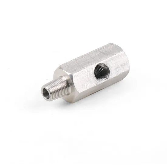 1/8 BSPT Tee to NPT Turbo Supply Feed Line Gauge Oil Pressure Sensor Adapter: Search Engine Title