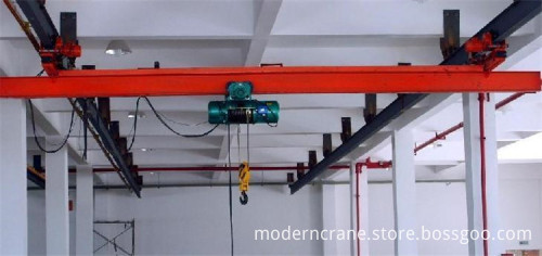 Single Girder Overhead Crane Design for Warehouses