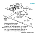 Gas Plate 30 cm Wide