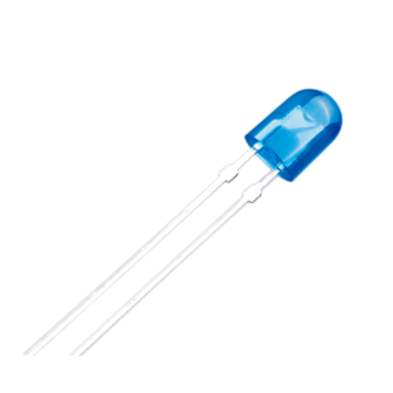 Custom Lens Color 5mm LED Oval Red Green Blue Light Emitting Diode