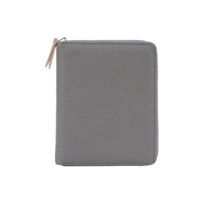 Grey Japan Style A6 Zippered Hobonichi Notebook