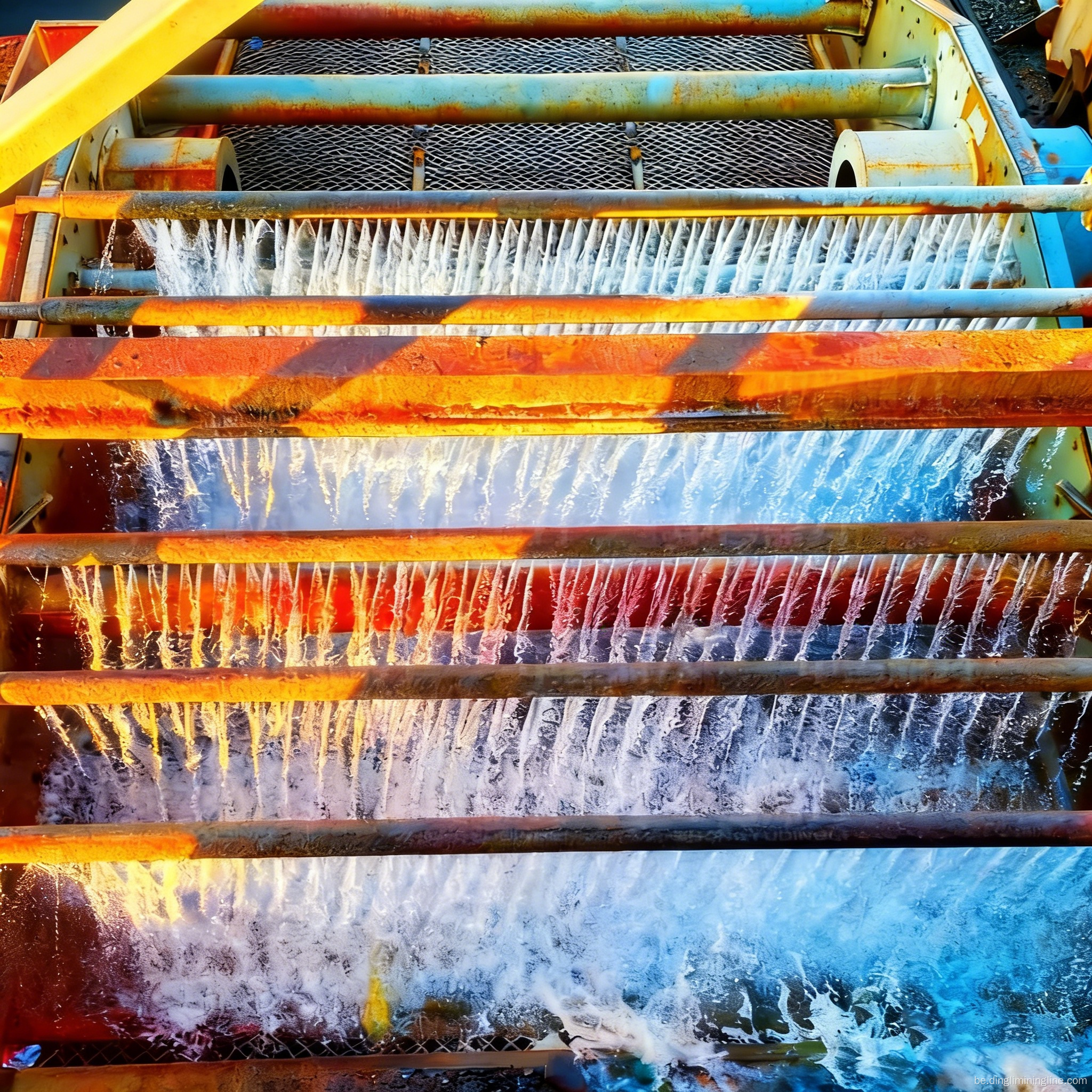 Эфектыўная сістэма драбнення і перапрацоўкі руды каменнага золата