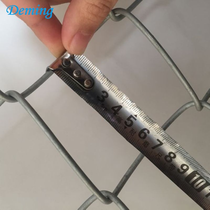 Factory Supply Wholesale Galvanized Chain Link Fence